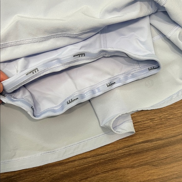 Lululemon Pace Rival Mid-Rise Skirt in Pastel Blue Size 10 - Picture 7 of 16